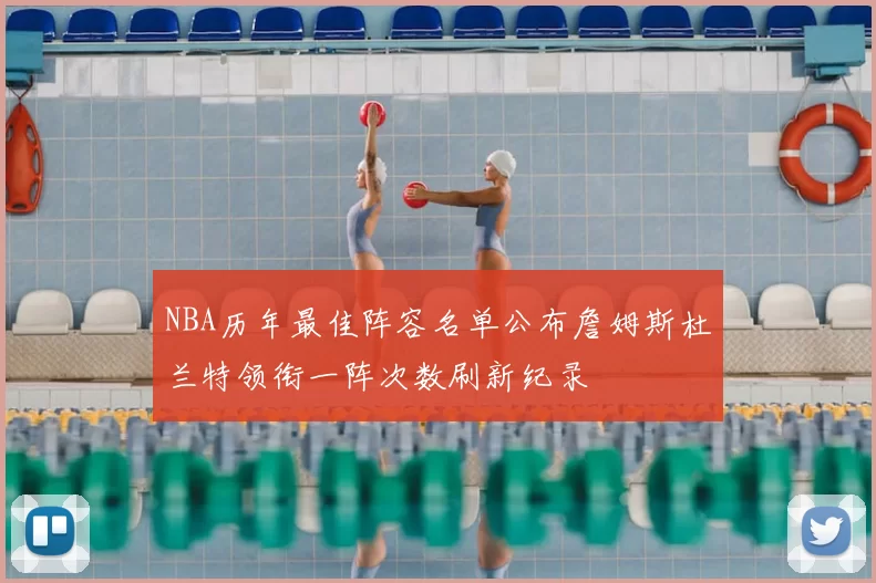 NBA历年最佳阵容名单公布詹姆斯杜兰特领衔一阵次数刷新纪录