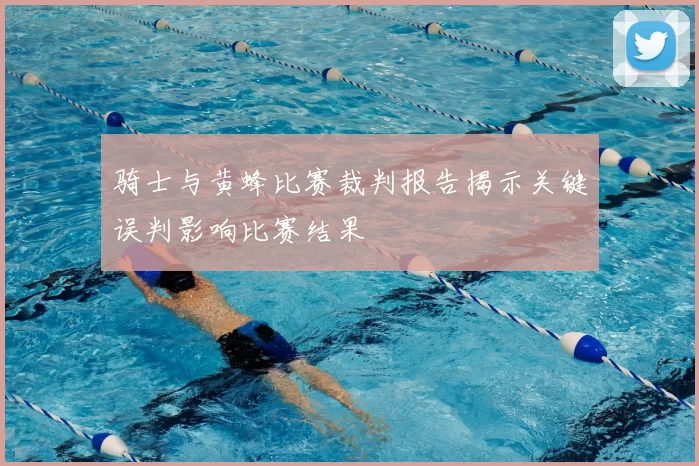 骑士与黄蜂比赛裁判报告揭示关键误判影响比赛结果