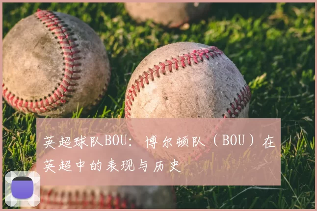 英超球队BOU:博尔顿队(BOU)在英超中的表现与历史